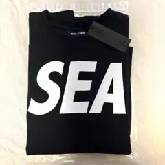 【新品未使用】WIND AND SEA デカSEA Tシャツ Mサイズ ブラック
