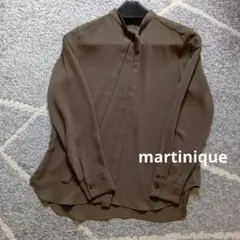 Martinique　ボウタイブラウス