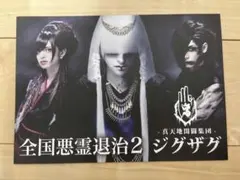 真天地開闢集団-ジグザグ フライヤー 初期 命様 黒髪 ヴィジュアル系 V