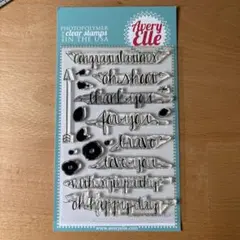 AveryElle クリアスタンプ
