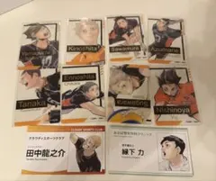ハイキュー！！ファンパーク　名刺カード　クリアカード　烏野