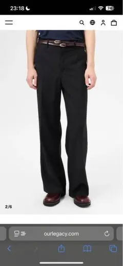 OURLEGACY スラックス Our Legacy メンズ パンツ | SSENSE 日本