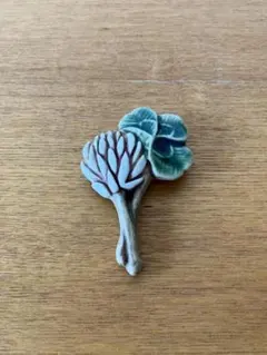 【新品】下川陽子 ブローチ 作家 ハンドメイド 手仕事 丁寧な暮らし 北欧 雑貨