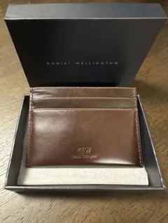 DANIEL WELLINGTON／カードケース/レザー/茶