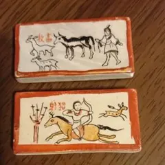 甘粛省 地下遺跡 壁画タイル