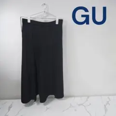 ドレープキュロッツQ 09 ブラック GU ジーユー Sサイズ キュロット