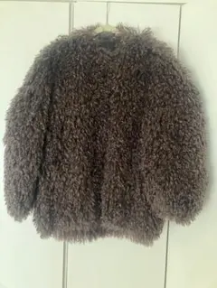 ZARA furコート