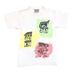 80s ジミーズ ウッディーワゴン ヴィンテージTシャツ スケート XS相当のサムネイル