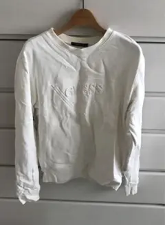 GUESS ホワイト トレーナー