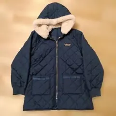 ネイビー コート　140