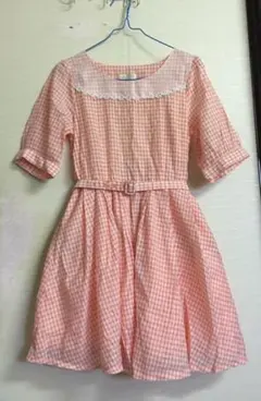 a.r.w アロー チェックワンピース