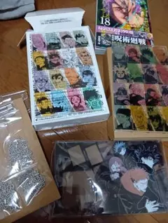 呪術廻戦 18巻 アクリルスタンドカレンダー(+32キャラクターチャーム)付き