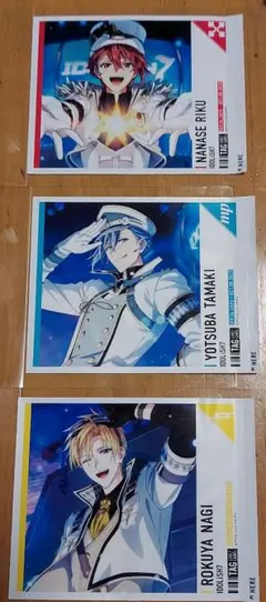 アイナナ ラベル缶 ステッカーのみ(3枚セット)
