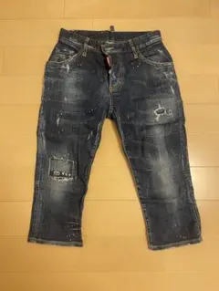 ディースクエアード　クロップド丈デニム　34