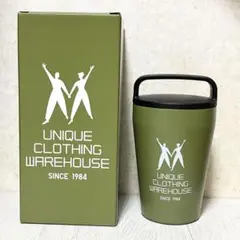 【未使用】ユニクロ ノベルティ ハンドル付きマグ タンブラー オリーブ