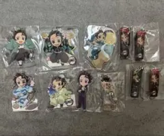 鬼滅の刃　炭治郎　カフェ　アクリルスタンド　根付け　キーホルダー　まとめ売り