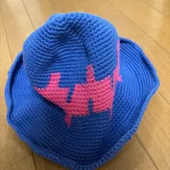 ZARA バケットハット 青とピンク