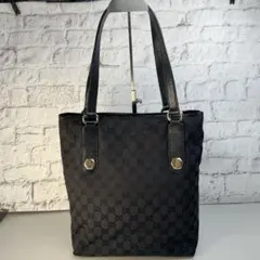 極美品 175 GUCCI グッチ トートバッグ ハンドバッグ GG柄 jm3 - メルカリ