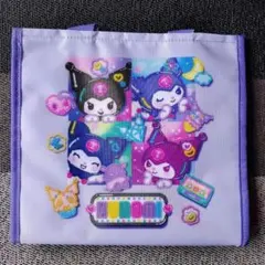 クロミ　Kuromi 　キャラクター ミニトートバッグ　パープル