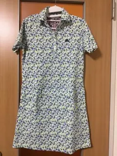 美品 adidas 花柄 ワンピース s/p