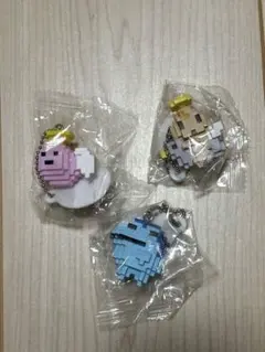 たまごっち ドットフィギュアチャーム ぎんじろっち まるてん くりてん