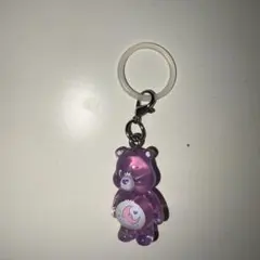 ケアベア めじるしアクセサリー　紫