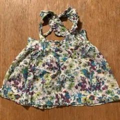 Zara Kids 花柄 フリル ワンピース 98cmのサムネイル