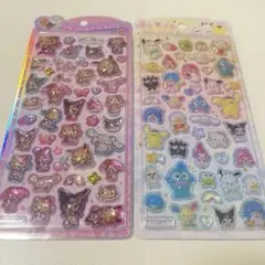 【正規品】　サンリオ うるちゅるポップシール 日焼け セット