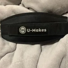 U-makes トレーニングベルトL ブラック  腰 ベンチプレス 日本ブランド