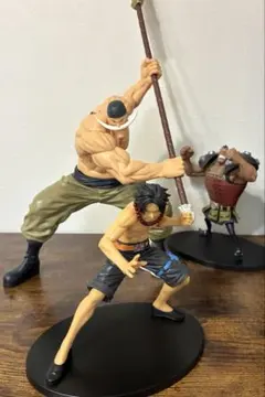 ONE PIECE 白ひげ海賊団　3体セット　箱なし