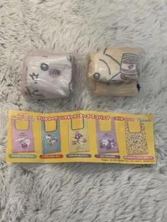 ちいかわキャラクター エコバッグ　ちいかわ✖️シナモン＆うさぎ✖️ポムポムプリン