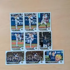 Topps オリックス・バファローズ ベースボールカード 9枚セット