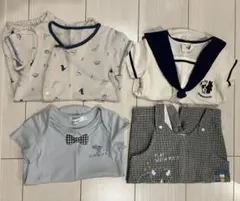 ベビー服ロンパースセット