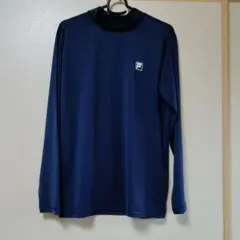FILA ネイビー ゴルフ長袖シャツストレッチのサムネイル