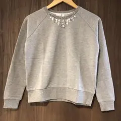 【新品】E hyphen world gallery ・衿ビジュースウェットPOのサムネイル