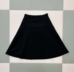 MARGARET HOWELL マーガレットハウエル ブラック フレアスカート
