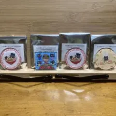 キヨくじ　G賞 アクリルバッジ　キヨ猫　4つセット