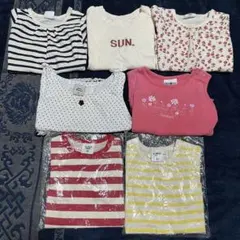 新品有　オールブランド　夏服　70cm 7点セット　まとめ売り　女の子　ベビー