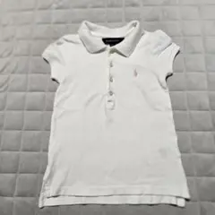 Ralph Lauren ホワイト ポロシャツ 4/4T