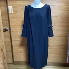 ローズティアラ のブラックワンピース サイズ42❣️ 美品‼️