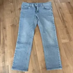 Lee ライトブルー ストレートデニムパンツ