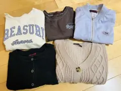 Lovetoxic ５点セット（ss４点、s１点）