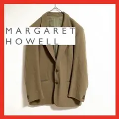 【希少】　MARGARET HOWELL テーラードジャケット　キャメル　M