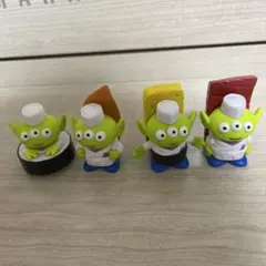 エイリアン 寿司シェフ フィギュア 4体セット