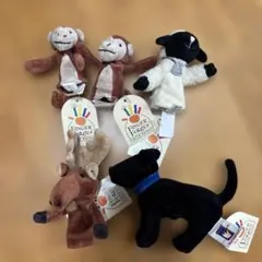 ボーネルンド　動物パペット　未使用品のサムネイル