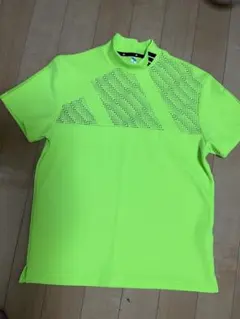 アディダス ゴルフ モックネック 半袖シャツ　L