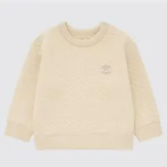 ユニクロ　キルト　トレーナー　プルオーバー　長袖　80