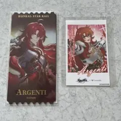 崩壊スターレイル アルジェンティ チェキ karendoコラボ　チケット　特典