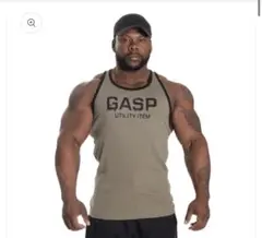 GASP オリーブグリーン タンクトップ