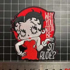 アイロンワッペン★5★BETTY BOOP★ベティー